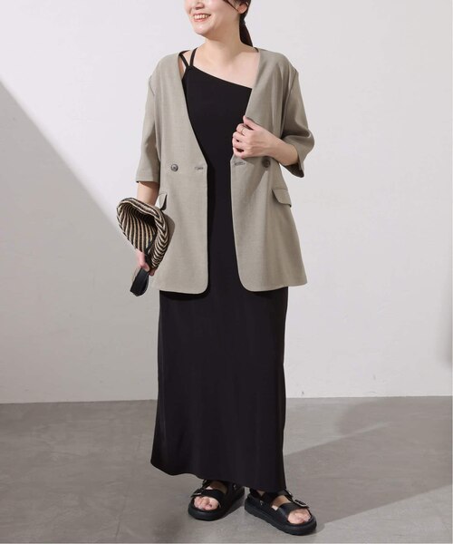 Pツイルワンショルワンピース｜ベーセーストックのアウトレット