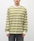 Relume Jeans マルチボーダーロングスリーブTシャツ