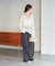 les Tendre see through alpaca ニット