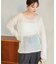 les Tendre see through alpaca ニット