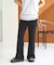 ポリエステルセンタープレスパンツ