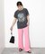 ポリエステルセンタープレスパンツ