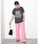 ポリエステルセンタープレスパンツ
