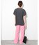 ポリエステルセンタープレスパンツ