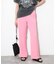 ポリエステルセンタープレスパンツ