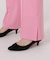 ポリエステルセンタープレスパンツ