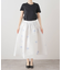 【HORROR VACUI/ホラー ヴァキュイ】RIBBON SKIRT スカート