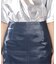 ENAMEL FAUX LEATHER スカート