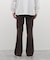 【ERNEST W. BAKER / アーネストダブルベイカー】Flare Trousers