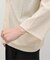 SHIRRING レースカーディガン