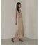 habi シアーブラウス×キャミドレスセット