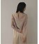 habi シアーブラウス×キャミドレスセット