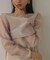habi シアーブラウス×キャミドレスセット