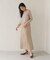 habi シアーブラウス×キャミドレスセット