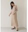 habi シアーブラウス×キャミドレスセット