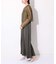 habi シアーブラウス×キャミドレスセット