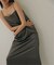 habi シアーブラウス×キャミドレスセット