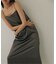 habi シアーブラウス×キャミドレスセット