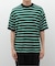 マルチ ボーダー ニット Tシャツ