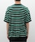 マルチ ボーダー ニット Tシャツ