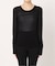 sheer cut トップス