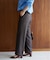 PEツイル ストレートスラックス