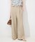 《WEB限定》レーヨンリネンイージーパンツ