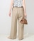 《WEB限定》レーヨンリネンイージーパンツ