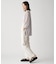 Linen knit topper カーディガン