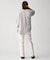 Linen knit topper カーディガン