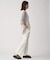 Linen knit topper カーディガン
