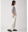 Linen knit topper カーディガン