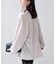 Linen knit topper カーディガン
