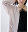 Linen knit topper カーディガン