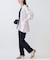 Linen knit topper カーディガン