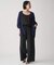 Linen knit topper カーディガン