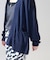 Linen knit topper カーディガン
