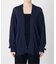 Linen knit topper カーディガン