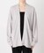 Linen knit topper カーディガン