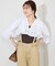 crinkle crinkle crinkle embroidery クロップド ブラウス CC-3526