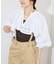 crinkle crinkle crinkle embroidery クロップド ブラウス CC-3526