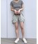 side ribbon shorts