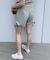 side ribbon shorts