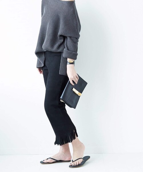 【新品未使用品】　MADISONBLUE FRINGE パンツ◆ ☆MADISONBLUE FRINGE パンツ◇｜ベーセーストックの