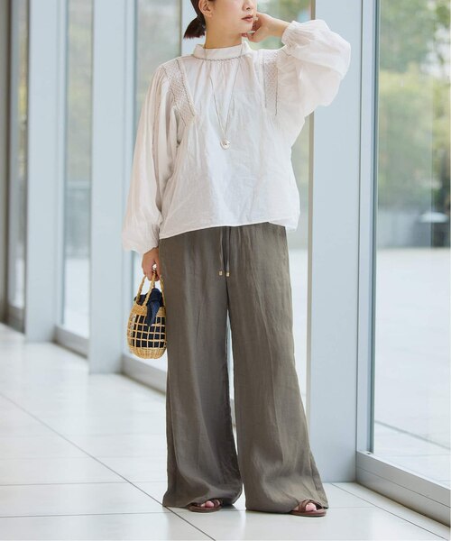 IENA LA BOUCLE - 未使用 IENA LA BOUCLE ブラウス 定価2万8600円 セール】IENA LA BOUCLE デニムブラウス（シャツ/ブラウス