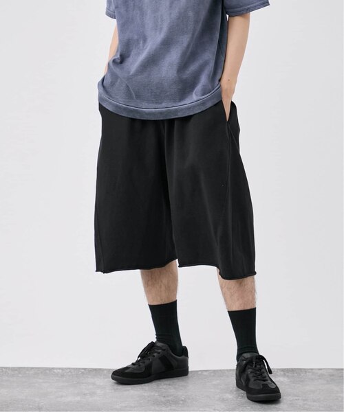 3D 天竺スウェット バギーショートパンツ｜ベーセーストックの