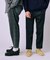 【allery / アレリ?】Solid Slacks リラックス ”3シルエット展開”
