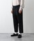 【allery / アレリ?】Solid Slacks リラックス ”3シルエット展開”