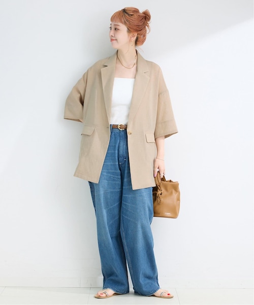 手洗い可 / ハーフスリーブジャケット｜ベーセーストックの