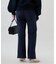 tweed センタープレスパンツ